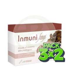 Pack 3x2 Inmuni Fungi 60 Cápsulas Eladiet