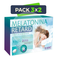 Pack 3x2 Melatonina Retard 30 Comprimidos Eladiet