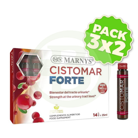 Pack 3x2 Cistomar Forte 14 Viales Marnys