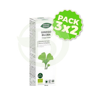 Pack 3x2 Phyto-Biopole Ginkgo Biloba BIO 50Ml. Intersa