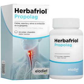 Herbafriol Propolag 24 Comprimidos Chupables Eladiet