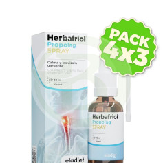 Pack 4x3 Herbafriol Propolag Spray 30Ml Eladiet