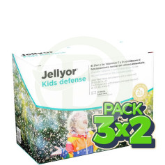 Pack 3x2 Jellyor Jalea Niños 20 Sticks Eladiet