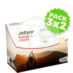 Pack 3x2 Jellyor Jalea Energy & Vitality 20 Sticks Eladiet