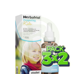 Pack 3x2 Herbafriol Propolag Kids 50Ml Eladiet