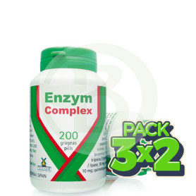 Pack 3x2 Enzym Complex 200 Cápsulas Tegor