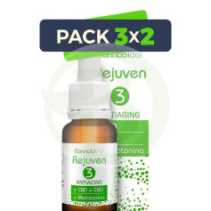 Pack 3x2 Cannabidol Rejuven 3 15Ml Tegor