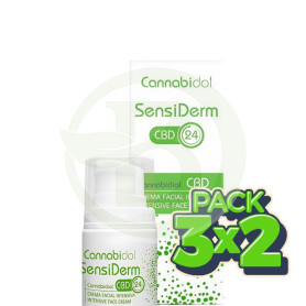 Pack 3x2 Cannabidol Sensiderm 50Ml Tegor