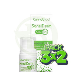 Pack 3x2 Cannabidol Sensiderm 50Ml Tegor