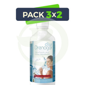 Pack 3x2 Drenagor Diur 500Ml Tegor