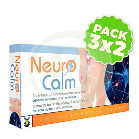 Pack 3x2 Neuro Calm 30 Comprimidos Infusionables Tegor