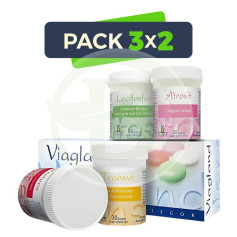 Pack 3x2 Viagland 120 Grageas Tegor