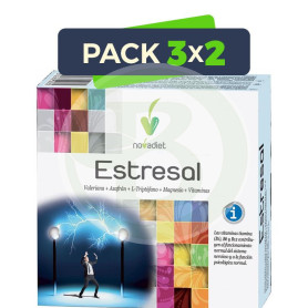 Pack 3x2 Estresal 60 Cápsulas Novadiet
