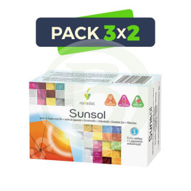 Pack 3x2 Sunsol 30 Cápsulas Novadiet