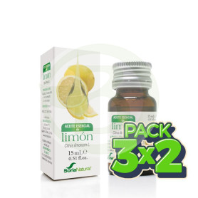 Pack 3x2 Aceite Esencial de Limón Soria Natural