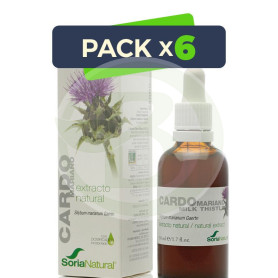 Pack 6x Extracto de Cardo Mariano S.XXI 50Ml. Soria Natural