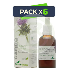 Pack 6x Extracto de Cardo Mariano S.XXI 50Ml. Soria Natural