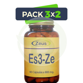 Pack 3x2 Estres-Ze 90 Cápsulas Zeus