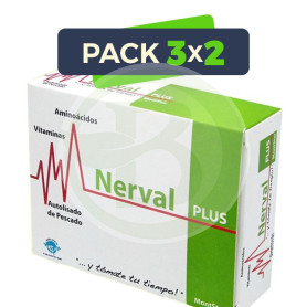 Pack 3x2 Nerval Plus 45 Cápsulas Espadiet