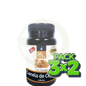 Pack 3x2 Canela De Ceylan 30 Cápsulas Nova Diet