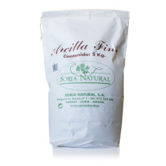 Arcilla Fina 5Kg. Soria Natural