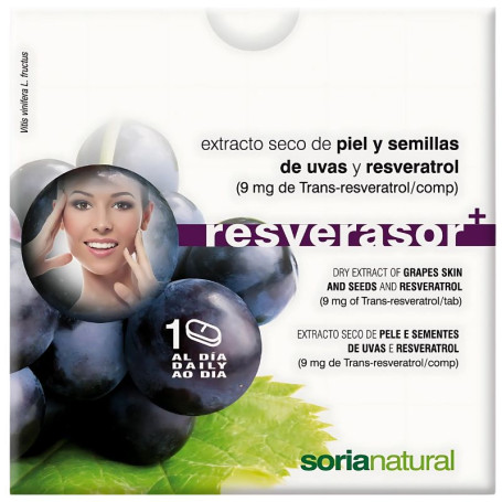 Resverasor Plus 28 Comprimidos Soria Natural