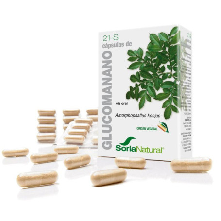 21-S Glucomanano 60 Capsulas Soria Natural