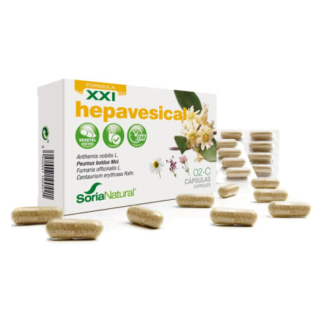02-C Hepavesical Formula Xxi 30 Capsulas Soria Natural