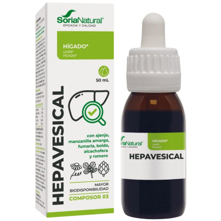 Composor 3 Hepavesical Complex 50Ml. Soria Natural