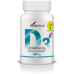 Vitamina D3 250 Mgrs. X 150 Liberacion Sostenida Soria Natural