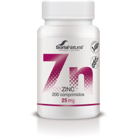 Zinc 350 Mgrs. X 200 Liberacion Sostenida Soria Natural