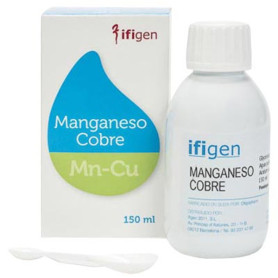 Oligoelementos Manganeso+Cobre 150Ml. Ifigen