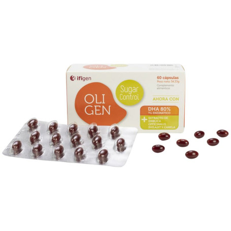 Oligen Sugar (Dha 80%) 60 Cápsulas Ifigen