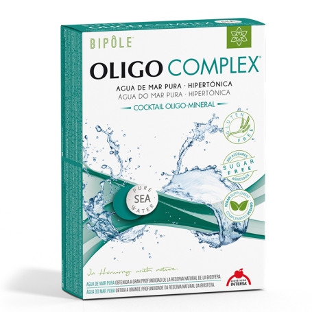 Oligo-Complex Agua De Mar 20 Ampollas Intersa