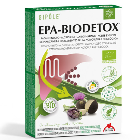 Epa-Biodetox Bio 20 Ampollas Intersa