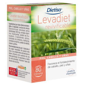 Levadiet Revivificable 80 Capsulas Dietisa