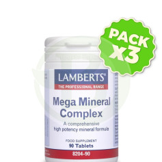 Pack 3x Mega Mineral Complex Lamberts