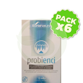 Pack 6x Probienci 18 Comprimidos Soria Natural
