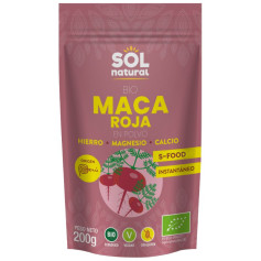Maca Roja en Polvo Bio 200G Sol Natural