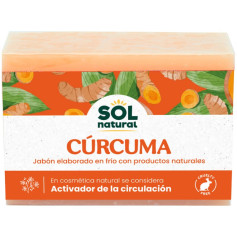 Jabón Natural Elaborado en Frío De Cúrcuma 100G Sol Natural