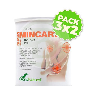 Pack 3x2 Mincartil (antiguo reforzado) 300Gr Soria Natural