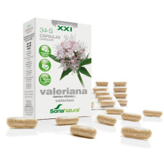 34-S Valeriana Formula Xxi 30 Capsulas Soria Natural