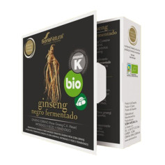 Ginseng Negro Fermentado 24 Capsulas Soria Natural