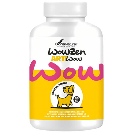 Artiwow Perros 30Kg 60 Comprimidos Soria Natural