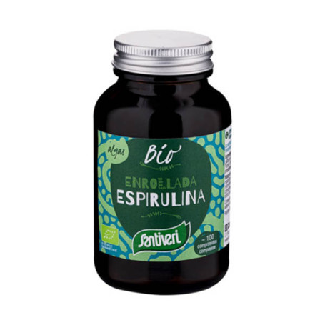 Alga Espirulina Bio 100 Comprimidos Santiveri