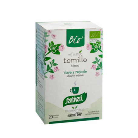 Sanaflor Inf. Tomillo Bio 20 Filtros Santiveri