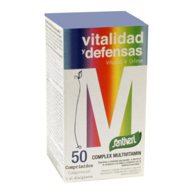 Vitaminas Complex Miltivitamin 50 Comprimidos Santiveri