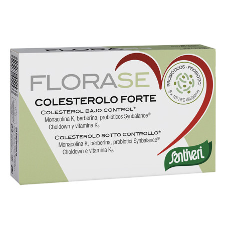 Florase Colesterolo Forte 40 Capsulas Santiveri