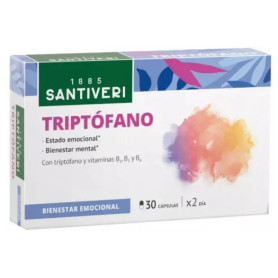 Triptofano 30 Capsulas Santiveri