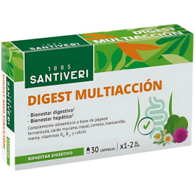 Digest Multiaccion 30 Cápsulas Santiveri